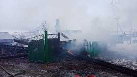 В Белокатайском районе Башкирии в пожаре погибла пожилая женщина