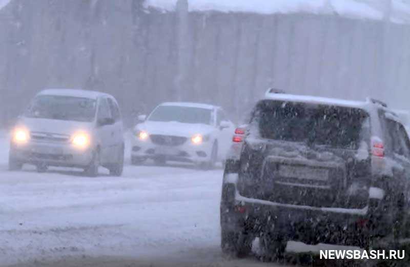 Метель и снегопад в Башкирии сохранятся 3 января 2023 года