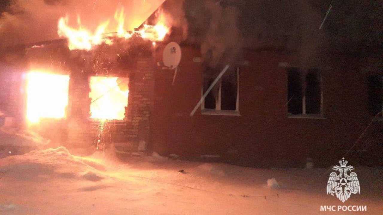 В Чишминском районе Башкирии при пожаре в доме погиб 69-летний мужчина