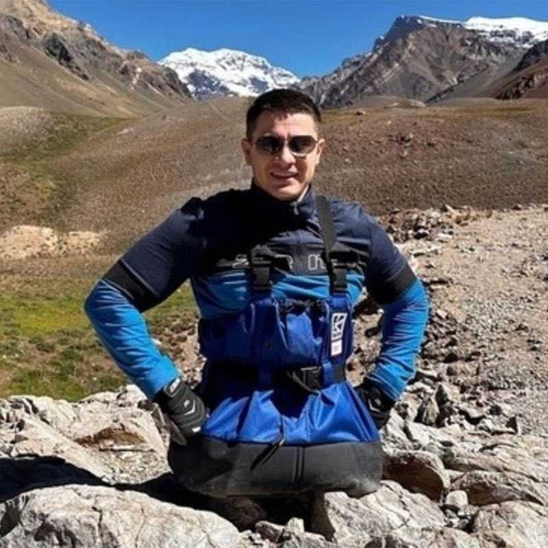 Блогер из Башкирии Рустам Набиев начал восхождение на высочайшую вершину в Андах