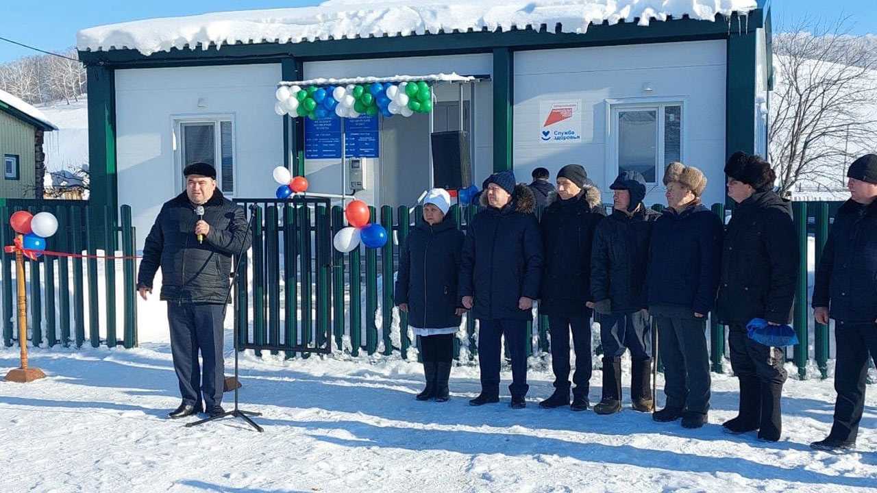 В Кугарчинском районе Башкирии заработали новые ФАПы
