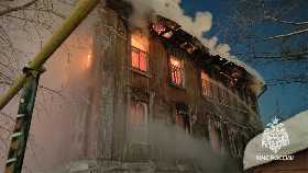 В Уфе число погибших при пожаре в жилом доме по улице Сазонова увеличилось до трех