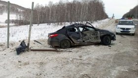 В Уфе пьяный водитель Lada Priora устроил аварию с пострадавшим