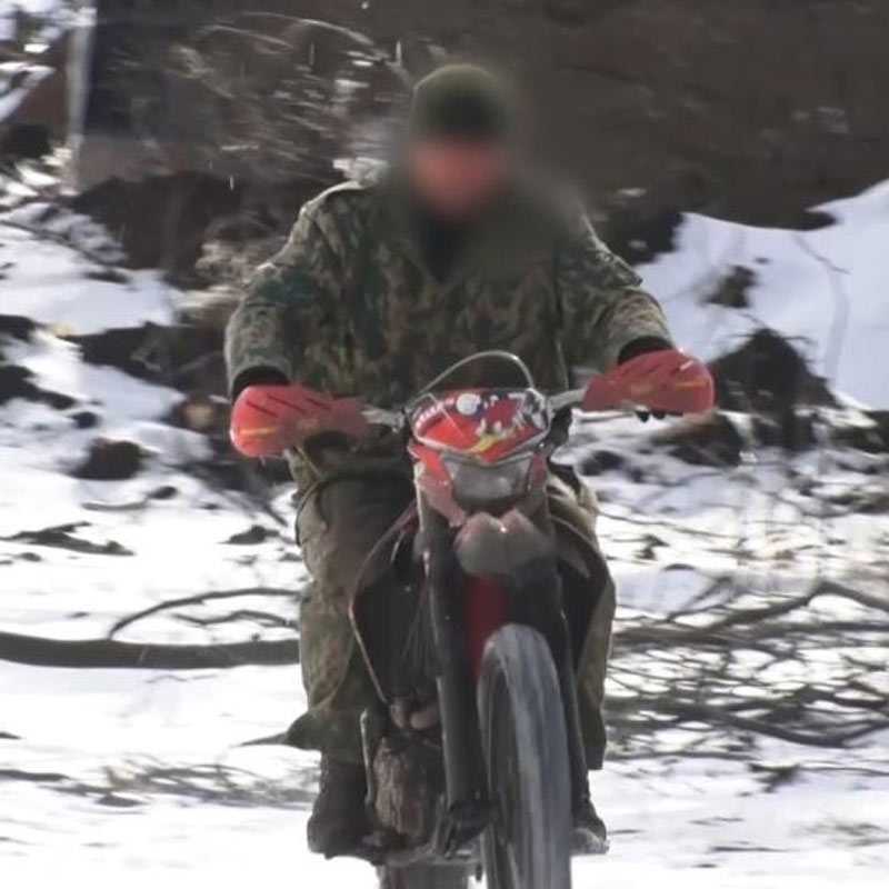 Снайперу СВО из Башкортостана доставили мотоцикл