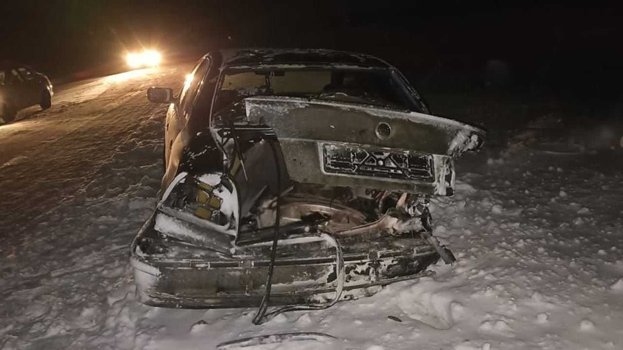 В Башкирии при столкновении двух автомобилей пострадала 20-летняя пассажирка