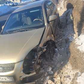В Стерлитамаке водитель «ВАЗа» врезался в пьяного водителя на иномарке