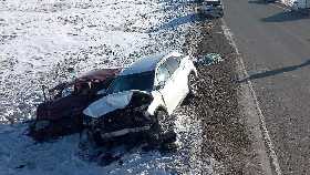 В Абзелиловском районе Башкирии при встречном ДТП с Lexus и ВАЗ-2114 погибла женщина