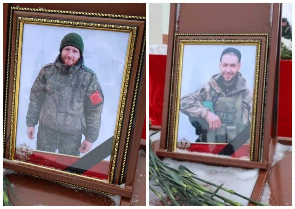 В Башкирии простились с двумя погибшими в СВО бойцами
