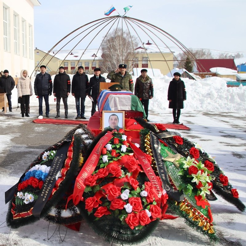 В Башкирии попрощались с погибшим в ходе СВО Дамиром Ямангуловым
