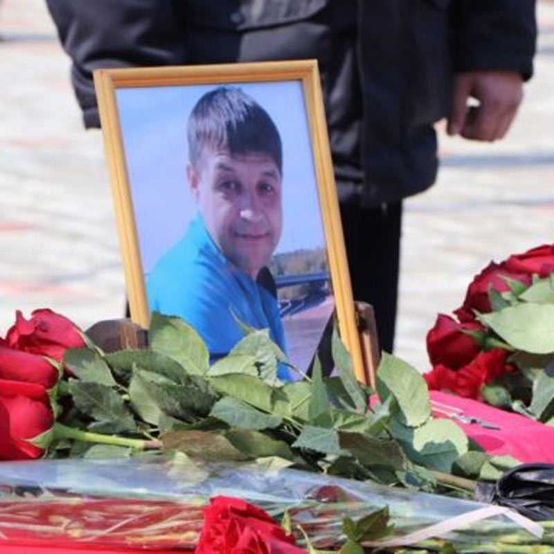 В Башкирии прошла церемония прощания с погибшим в спецоперации Анатолием Адылшиным