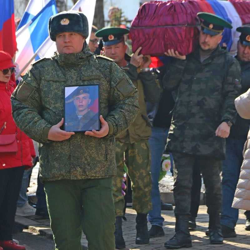 В Башкирии простились с погибшим в СВО с 33-летним Константином Дубининым