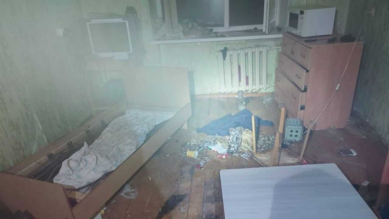 31-летний житель Башкирии едва заживо не сгорел в квартире