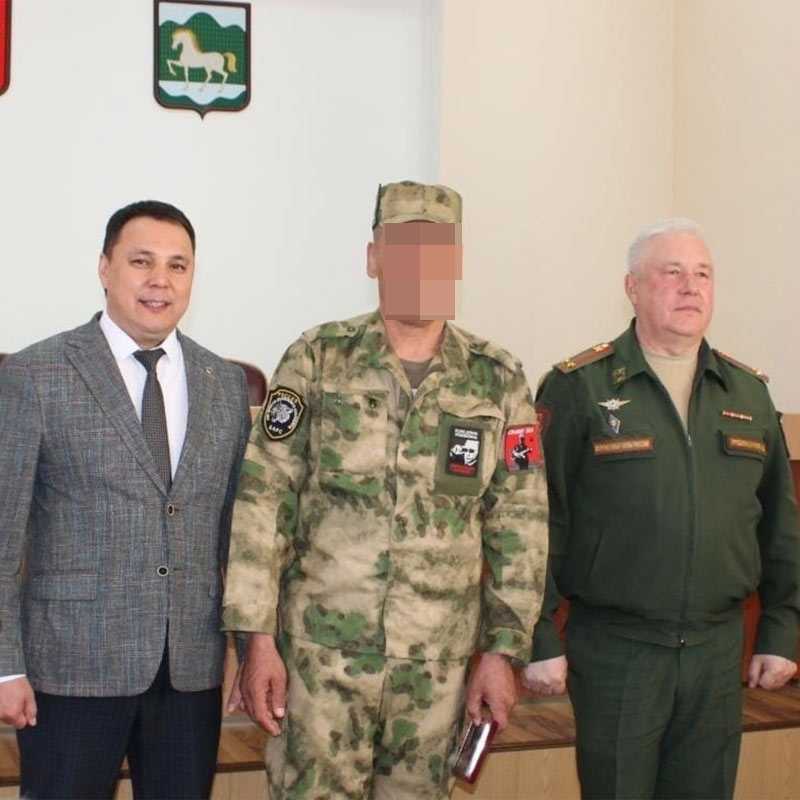 Добровольца из Башкирии наградили медалью «За отвагу»
