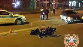 В Уфе подростки на мотоцикле разбились в аварии с Фиат Albea