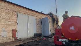В Башкирии в пожаре погиб неизвестный мужчина