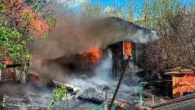 В Уфе в сгоревшем садовом домике обнаружили тело 85-летней пенсионерки