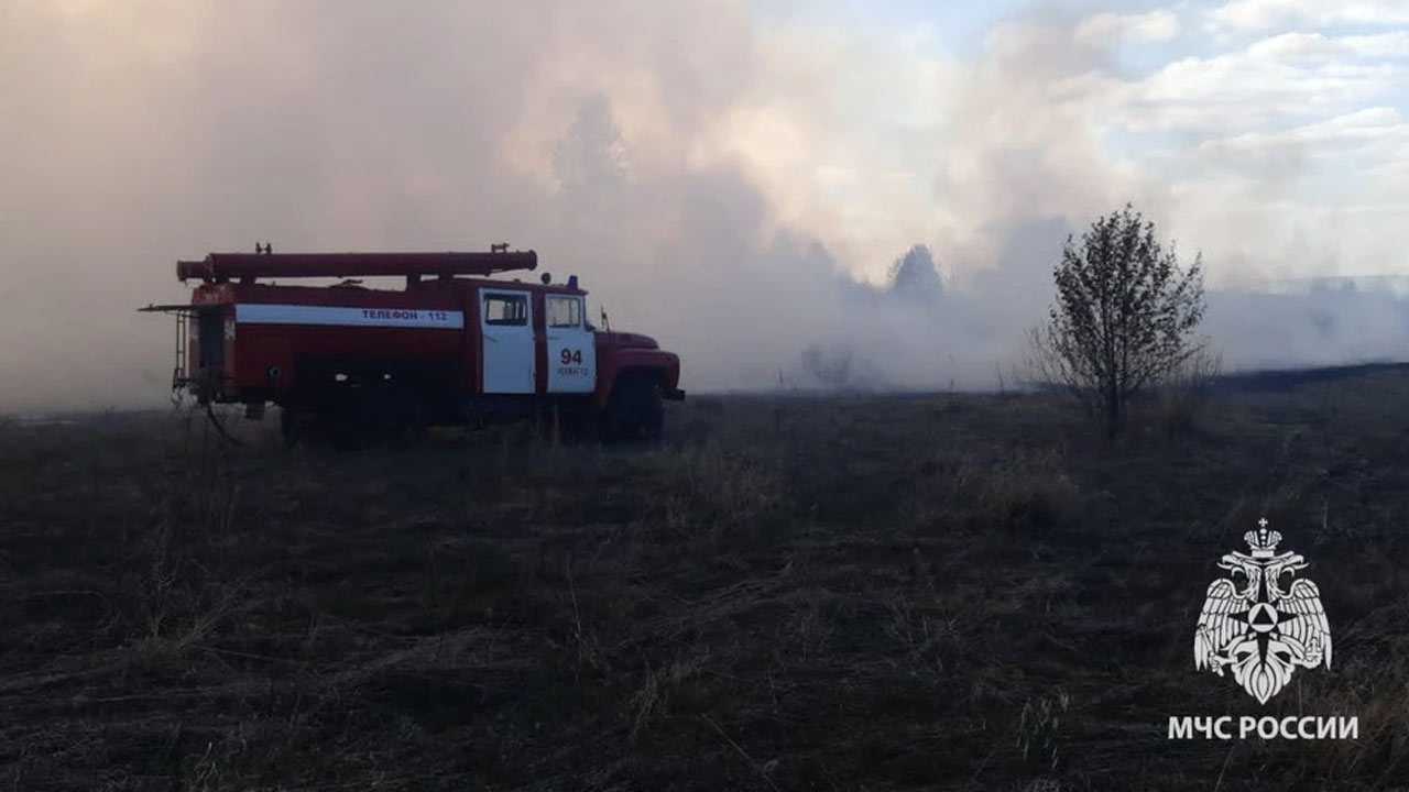 Смог от горящей травы в Кушнаренковском районе достиг Уфы