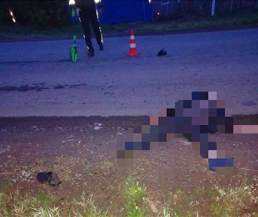 В Башкирии нетрезвый молодой водитель насмерть сбил пешехода и уехал