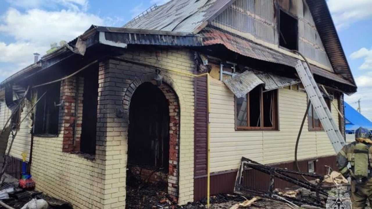 Пожар в частном доме в Башкирии унес жизнь одного человека