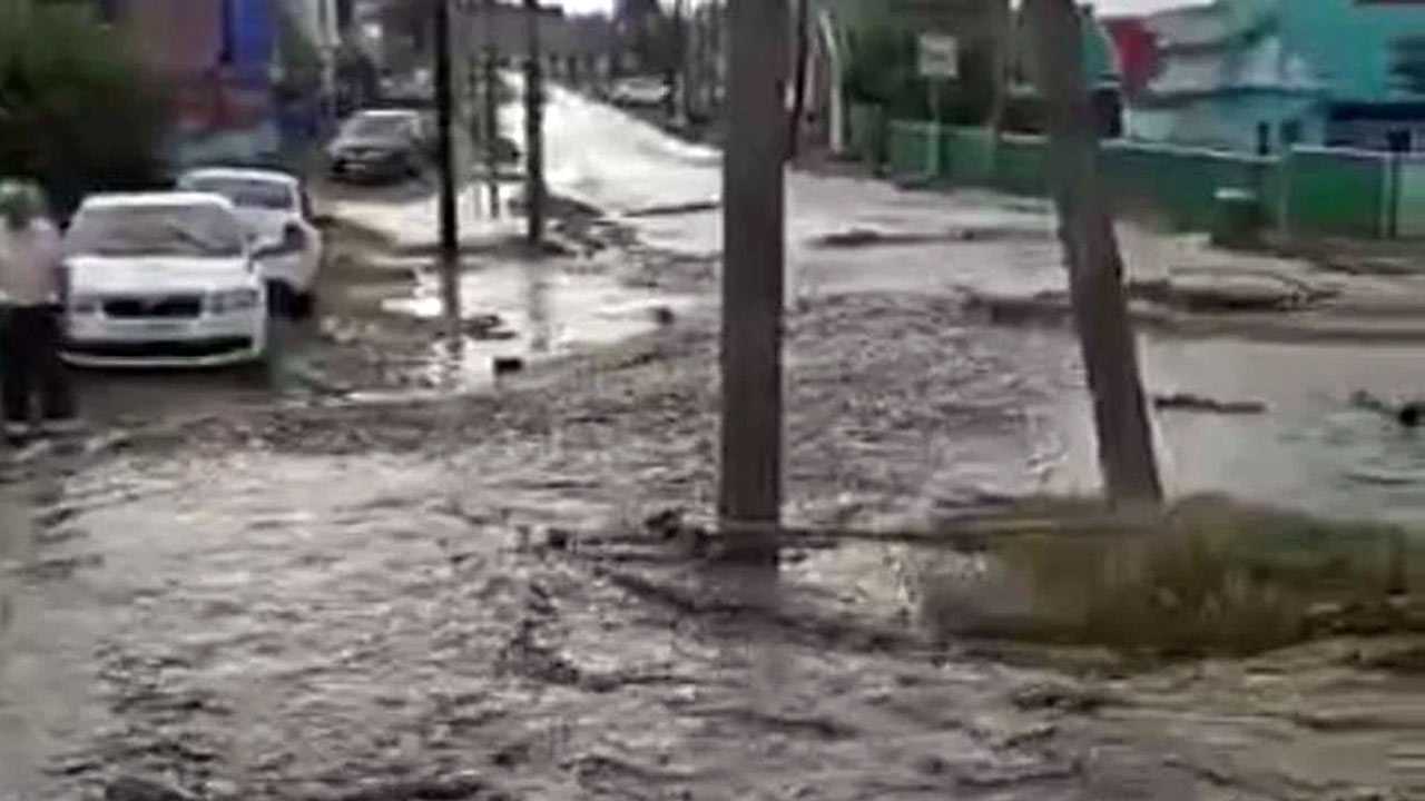 В Туймазинском районе Башкирии дождями затопило село Кандрыкуль