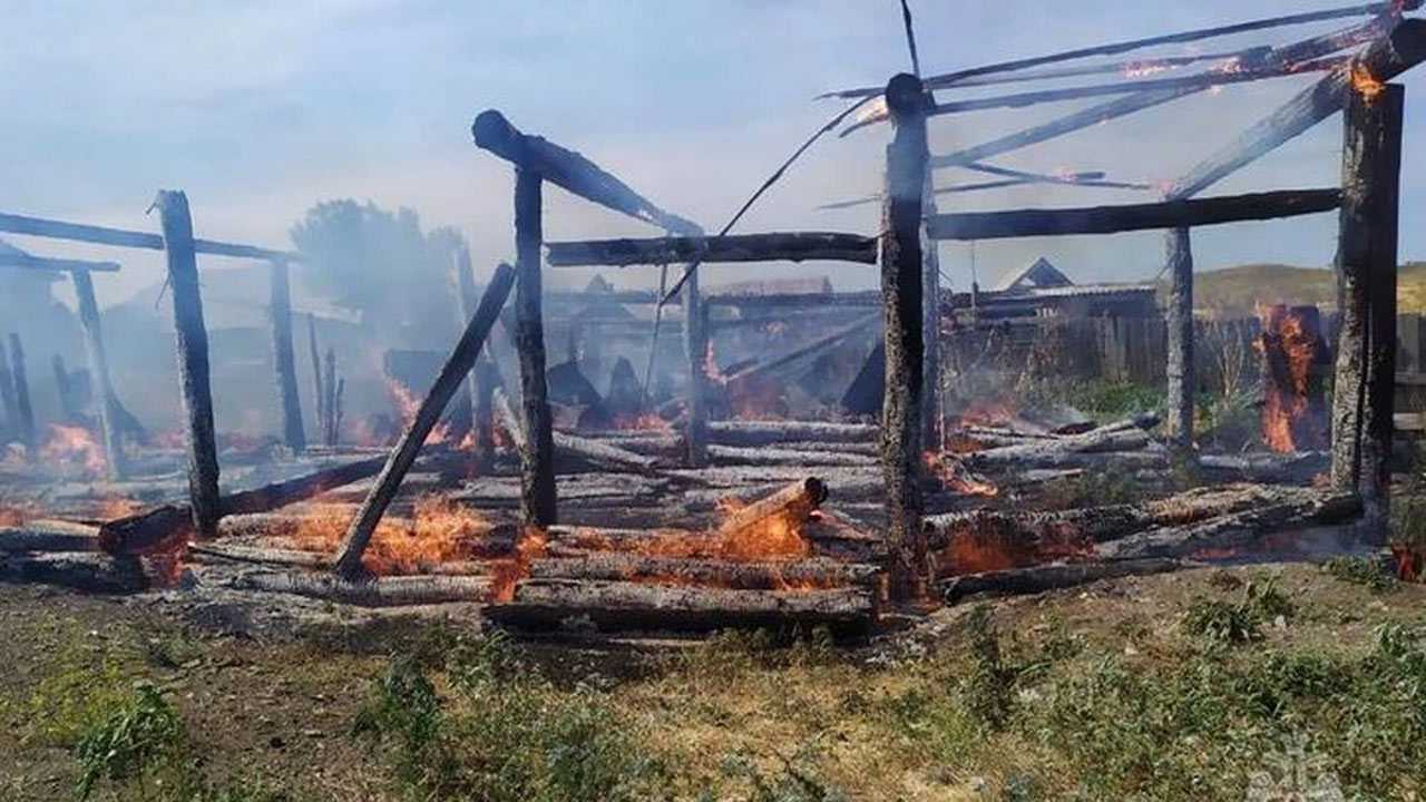 За истекшие сутки на территории Башкирии сгорели сразу 8 бань