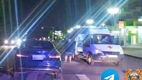 В Уфе водитель Киа Оптима сбил на пешеходном переходе пенсионерку