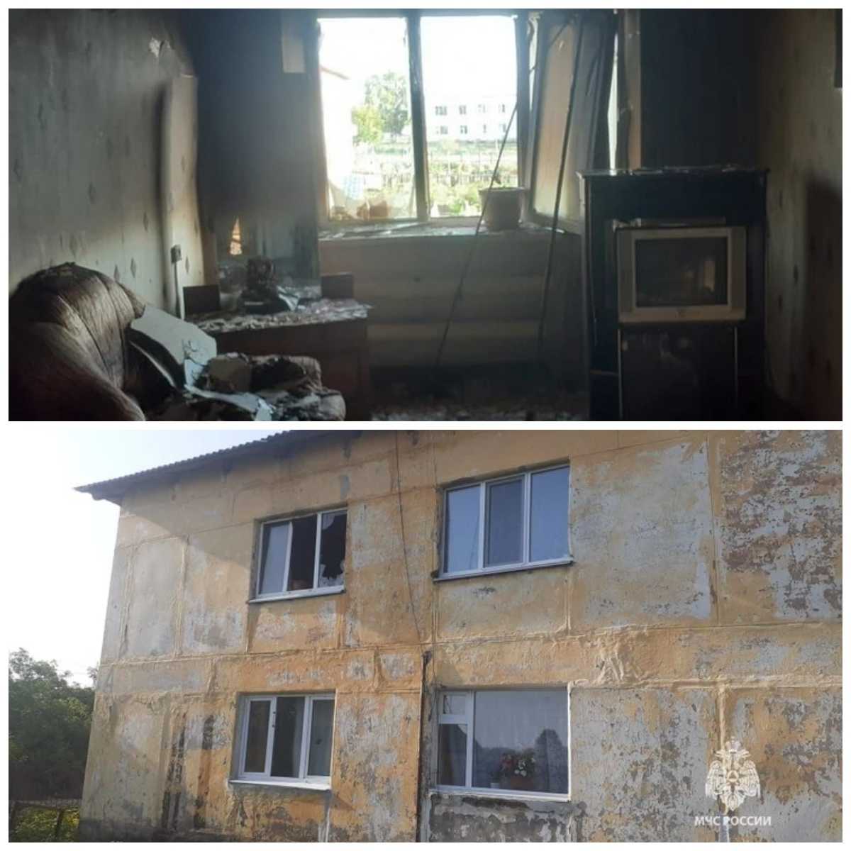 В сгоревшей квартире в Башкирии обнаружили тело мужчины
