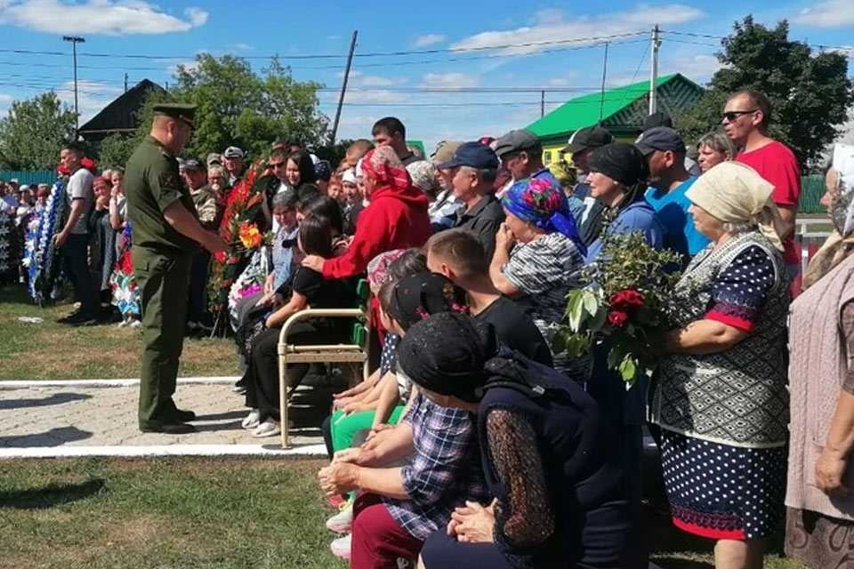 В Мишкинском районе Башкирии похоронили сразу двух бойцов СВО