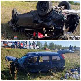 В субботний день на дорогах Башкирии в авариях погибли два человека
