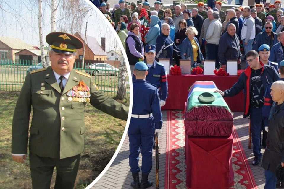 В Башкирии похоронили погибшего в СВО 61-летнего учителя