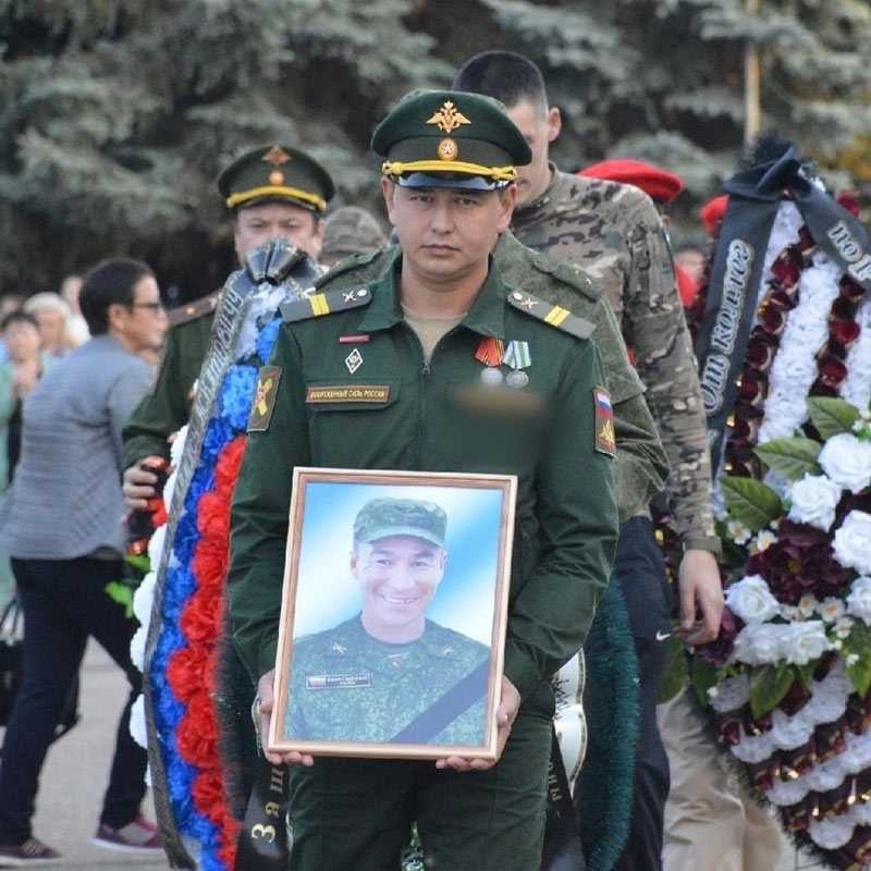 В Башкирии похоронили бойца СВО Алмаса Хужина