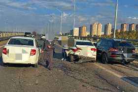 На Нагаевском шоссе в Уфе разбилась девочка-подросток