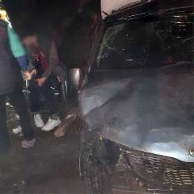 В Башкирии водитель устроив аварию бросил своих пассажиров и сбежал
