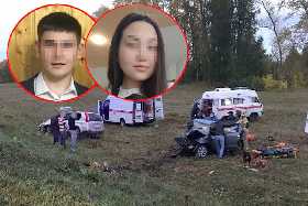 На трассе в Башкирии в страшной аварии погибла влюбленная пара