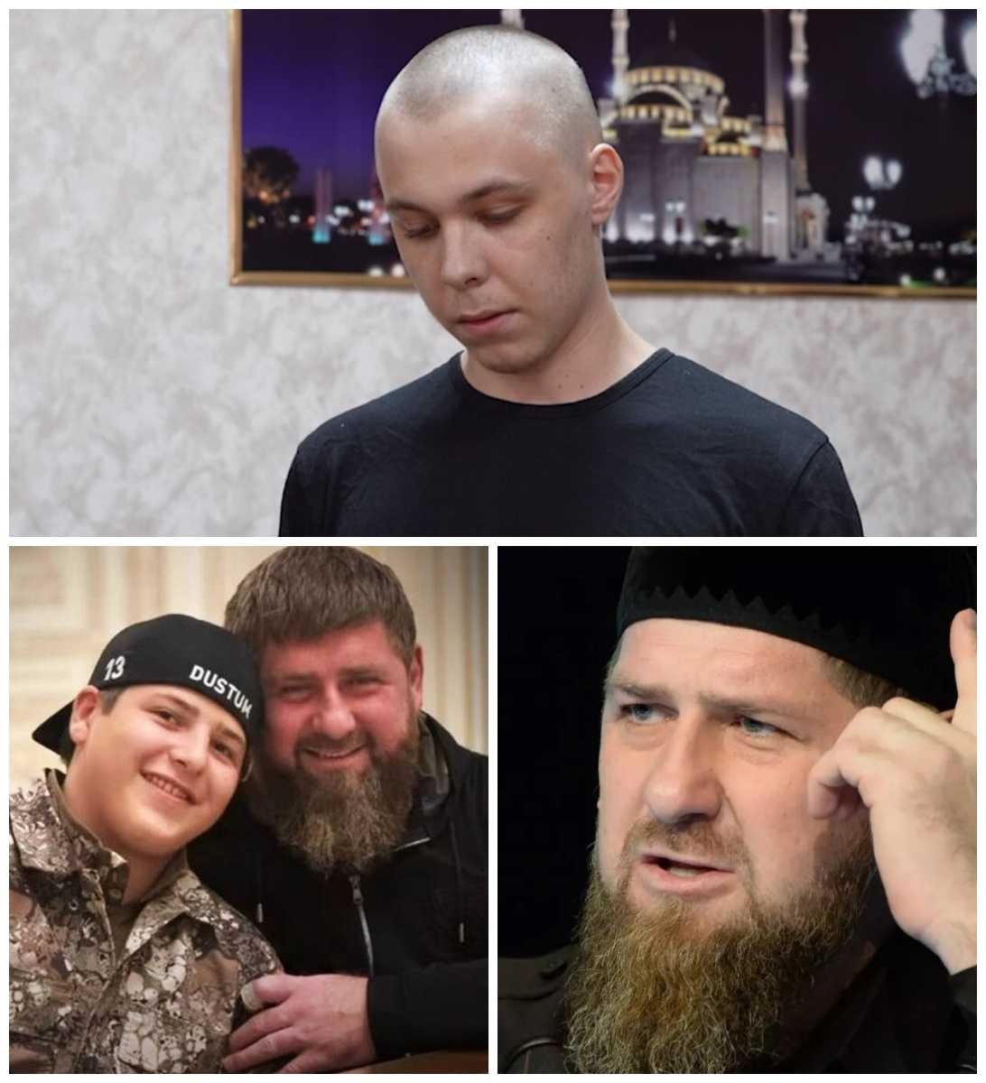 Рамзан Кадыров опубликовал новое видео с Никитой Журавелем, обвиняемым в сожжении Корана