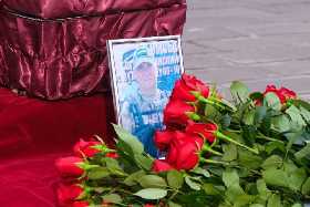 В Башкирии простились с ветераном Чечни погибшим на СВО