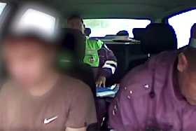 В Башкирии пьяный работник сервиса без прав, угнал "Солярис" после ремонта - видео