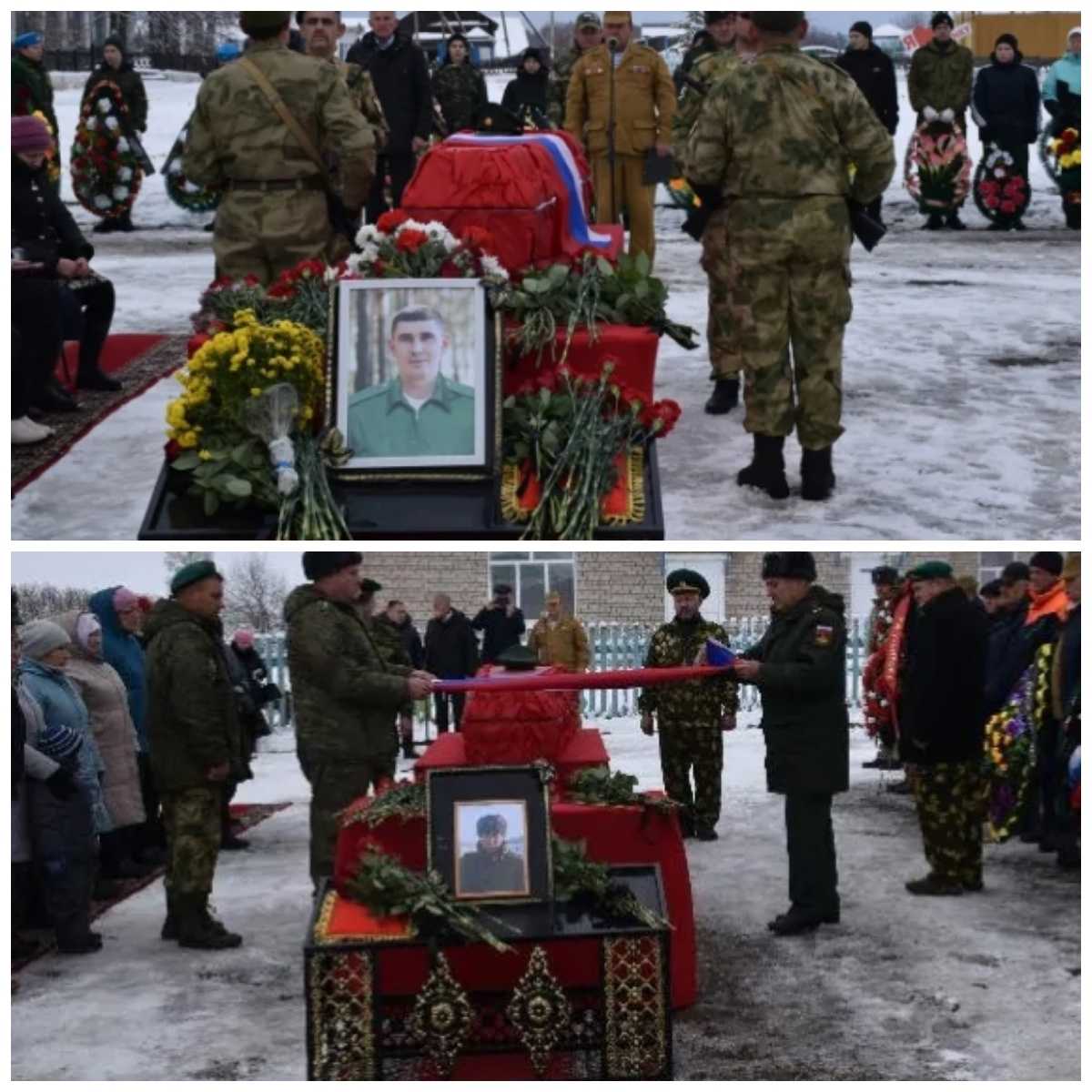 В Башкирии похоронили двух мобилизованных на СВО