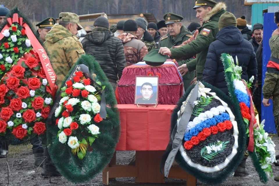 В Бурзянском районе Башкирии похоронили участника СВО Юныса Гаетбаева