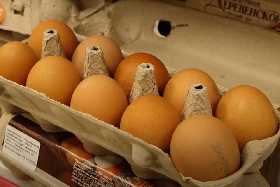 Жители России выстраиваются в огромные очереди за дешевыми яйцами