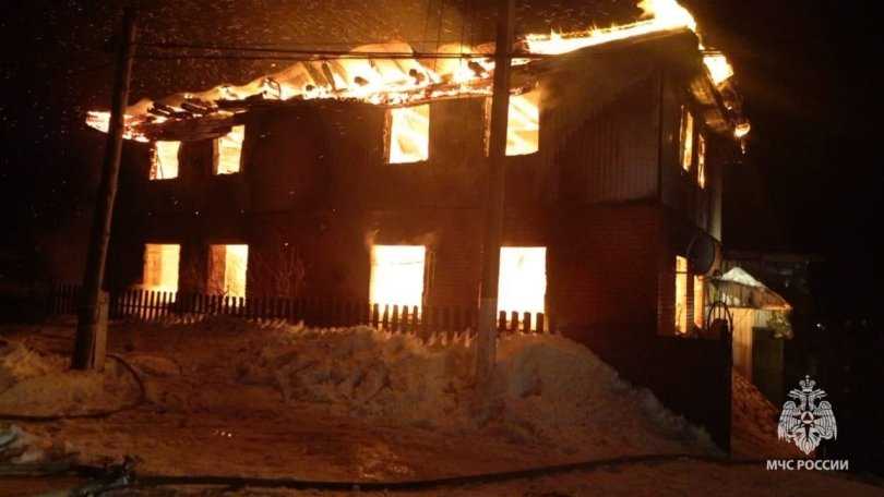 В Мишкинском районе Башкирии многодетная семья пострадала в серьезном пожаре
