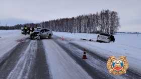 В Башкирии в лобовом ДТП погиб водитель, пострадали 4 человека