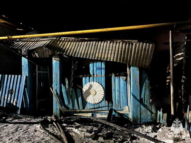 В Башкирии в сгоревшем доме найден погибший пенсионер