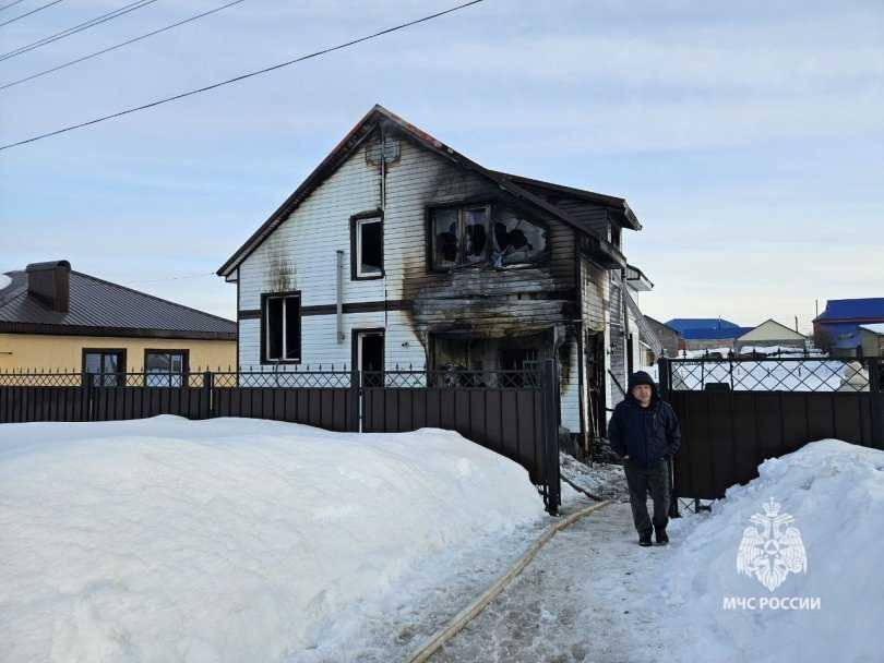 В Башкирии при пожаре погибли двое детей и бабушка