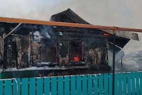 В Башкирии при пожаре в доме погиб 60-летний мужчина