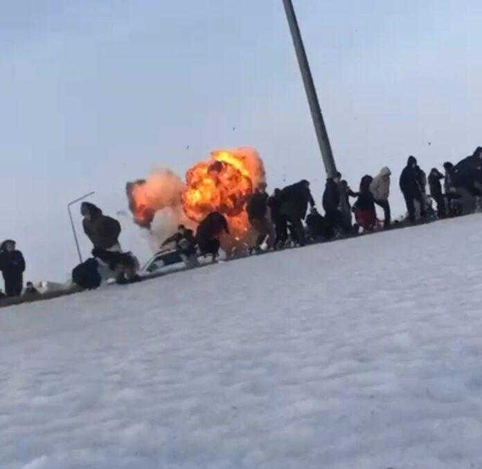 В Татарстане при взрыве беспилотника пострадали люди