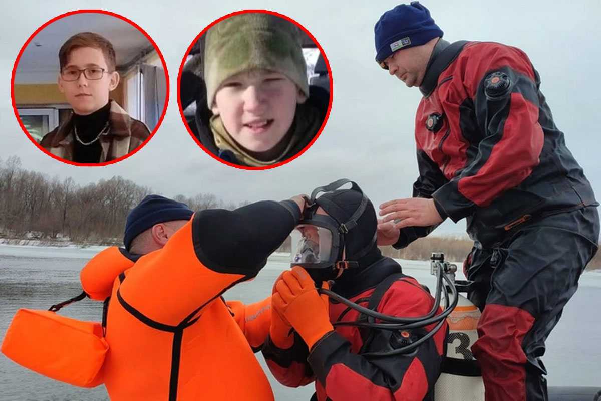 В Уфе из-за ледохода водолазы завершили поиск двух пропавших подростков