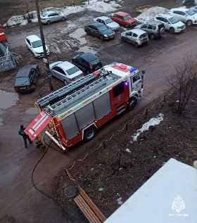 Двое взрослых и один ребенок пострадали при пожаре в Уфе