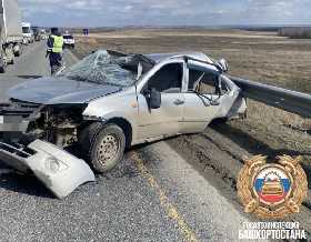 В Абзелиловском районе Башкирии в результате ДТП погибли водитель и два пассажира