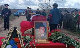 В Альшеевском районе Башкирии простились с погибшим в СВО Марселем Низамовым